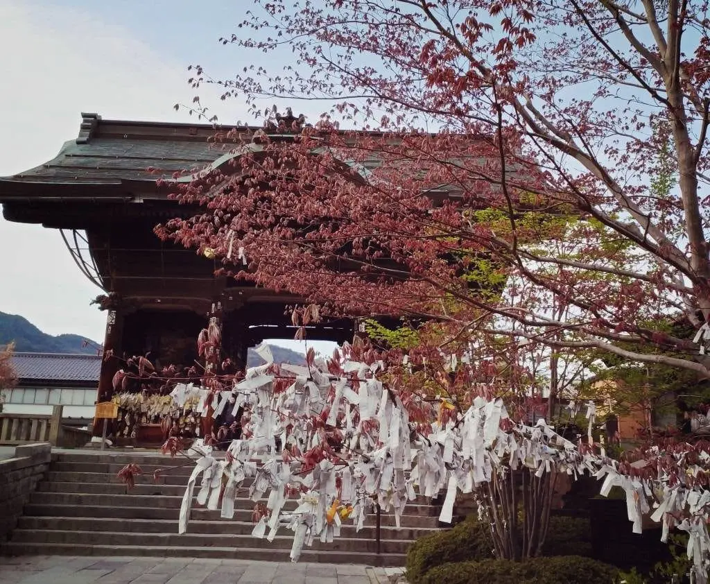 Zenkoji Zenko-ji Zenko ji świątynia buddyjska Nagano