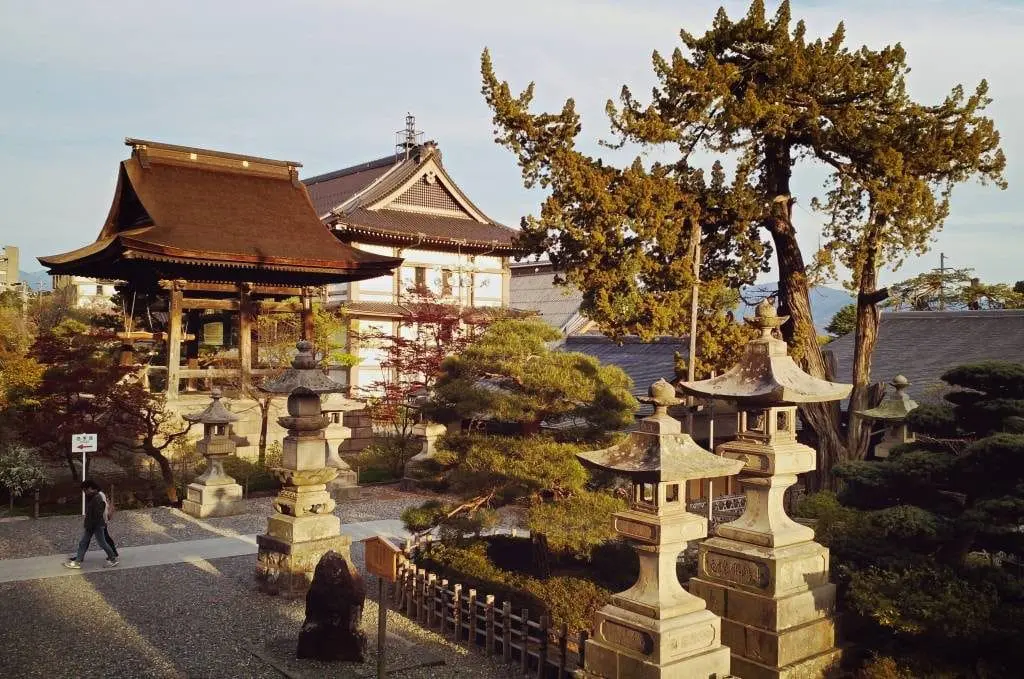 Zenkoji Zenko-ji Zenko ji świątynia buddyjska Nagano