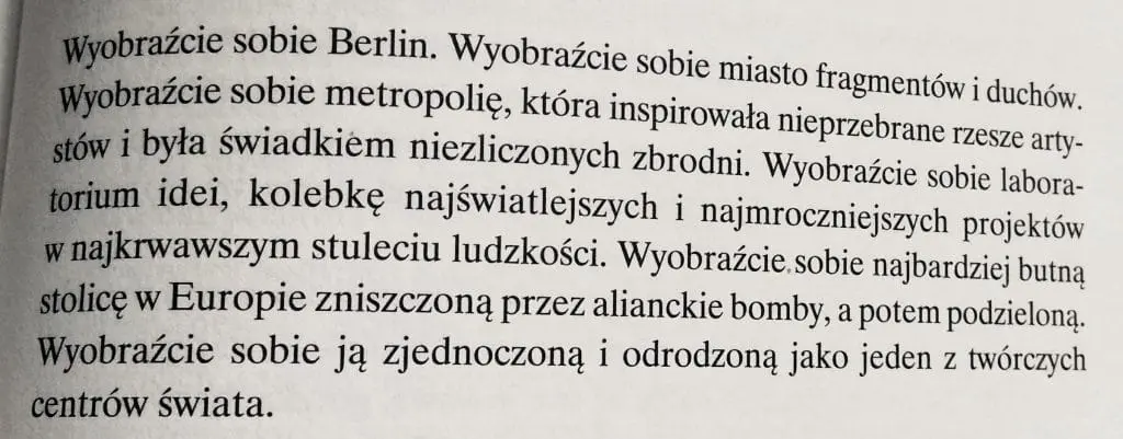 Książki o Berlinie, Berlin w literaturze
