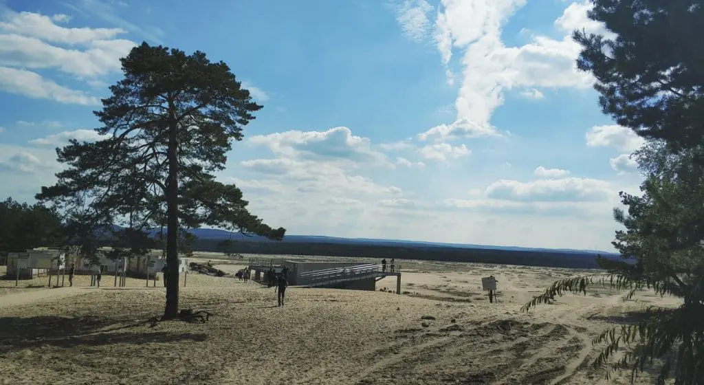 Zwiedzanie Pustyni Błędowskiej. Pustynia Błędowska punkt widokowy. Darmowe atrakcje małopolski