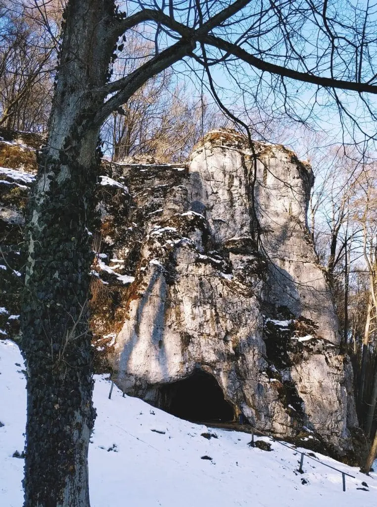 Ojcowski Park Narodowy zimą. Szlaki w ojcowie. Jednodniowe wycieczki w okolice Krakowa