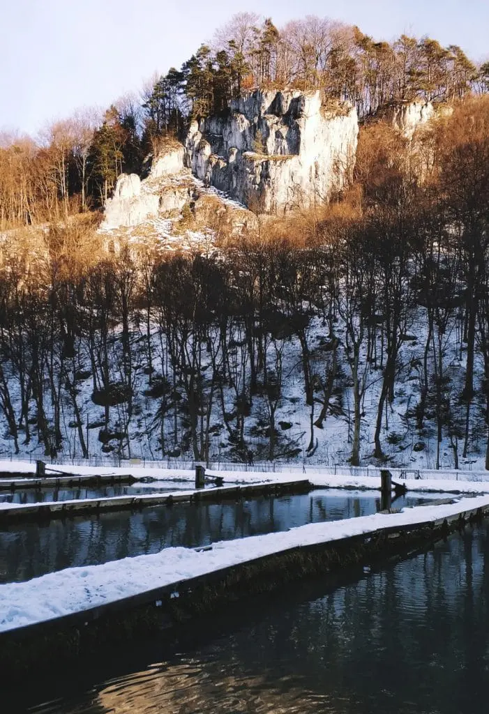Ojcowski Park Narodowy zimą. Szlaki w ojcowie. Jednodniowe wycieczki w okolice Krakowa