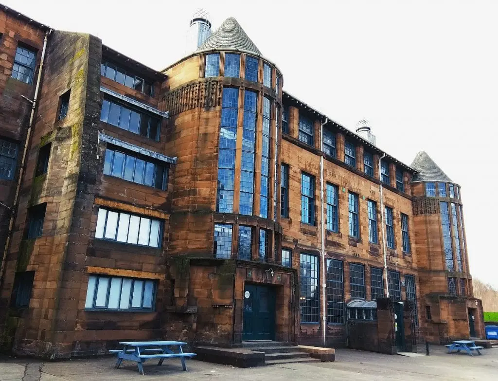 Charles Rennie Mackintosh w Glasgow. Szkocka secesja. Zwiedzanie Glasgow. 