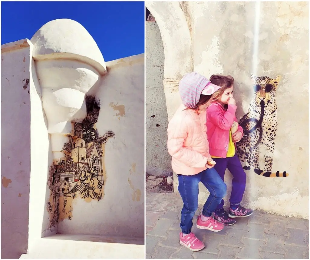 Atrakcje turystyczne Dżerby. Djerba co zwiedzać. Przewodnik po Dżerbie. Co ciekawego zobaczyć na Djarbie. Tunezja Djerbahood street art