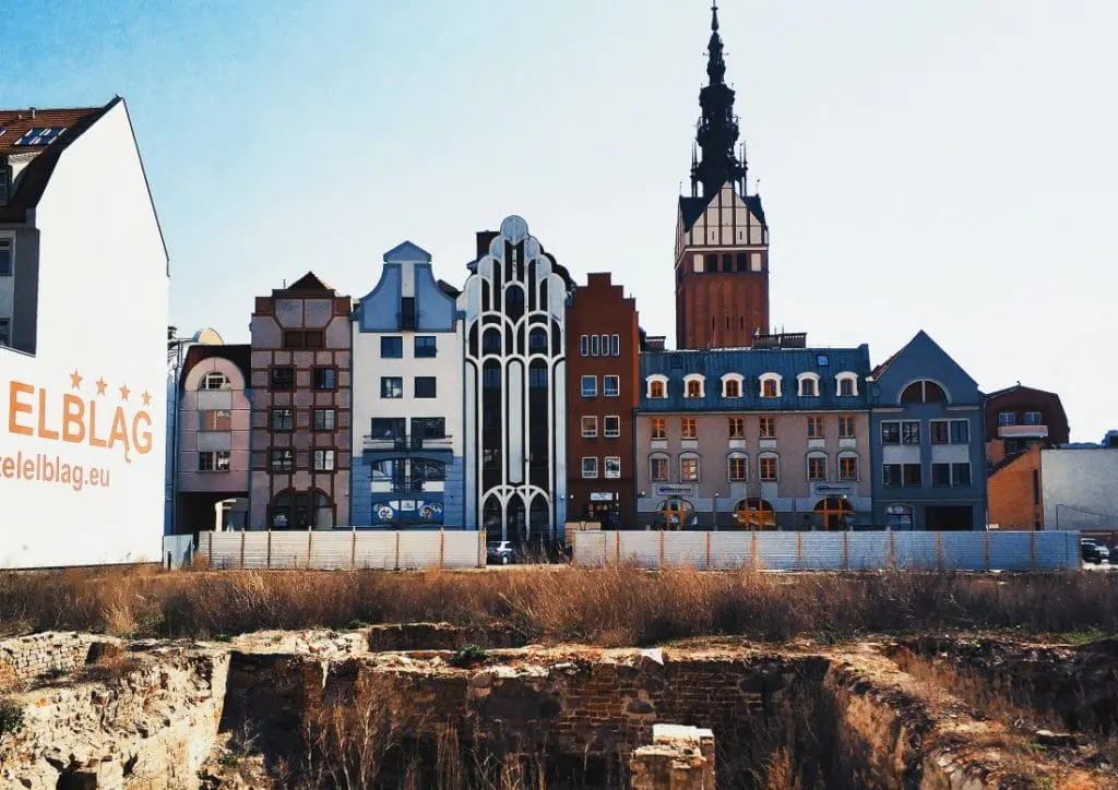 Elbląg. Retrowersja Elbląga. Atrakcje turystyczne w Elblągu