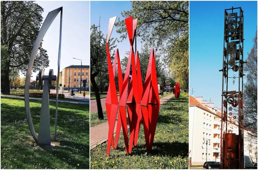 Ebląskie formy przestrzenne . Elbląg