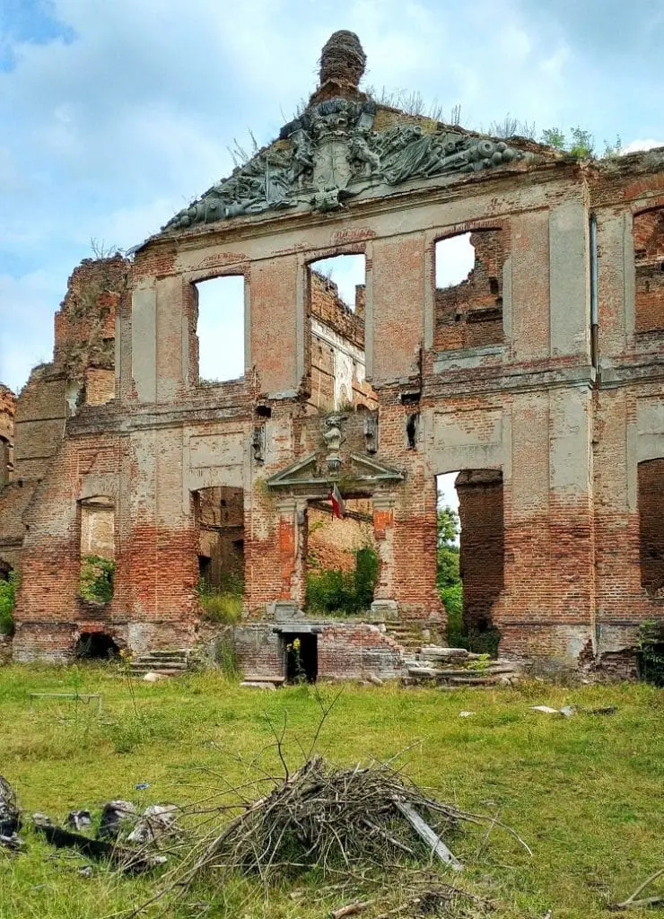Kamieniec koło Susza. Pałac Finckenstein