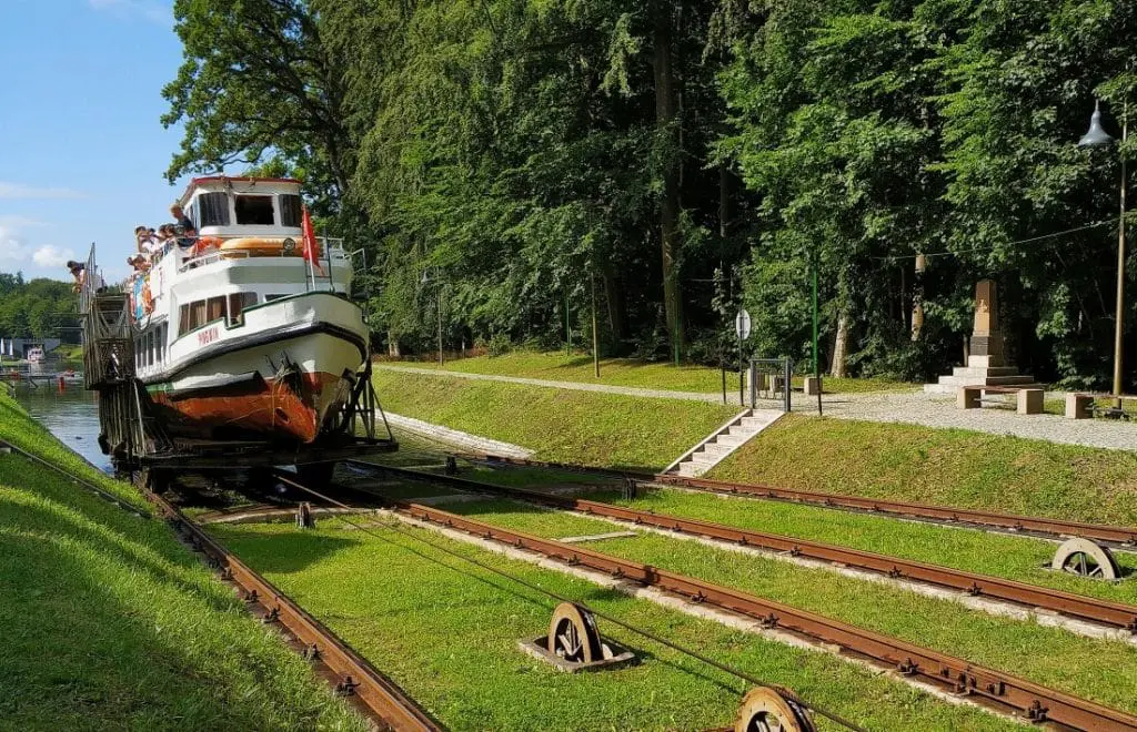 Kraina Kanału Elbląskiego pochylnia Buczyniec