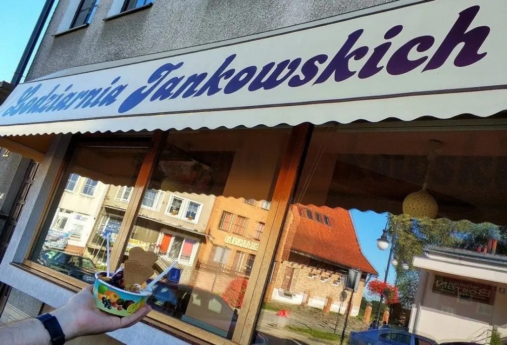 Lodziarnia Jankowskich w Pasłęku