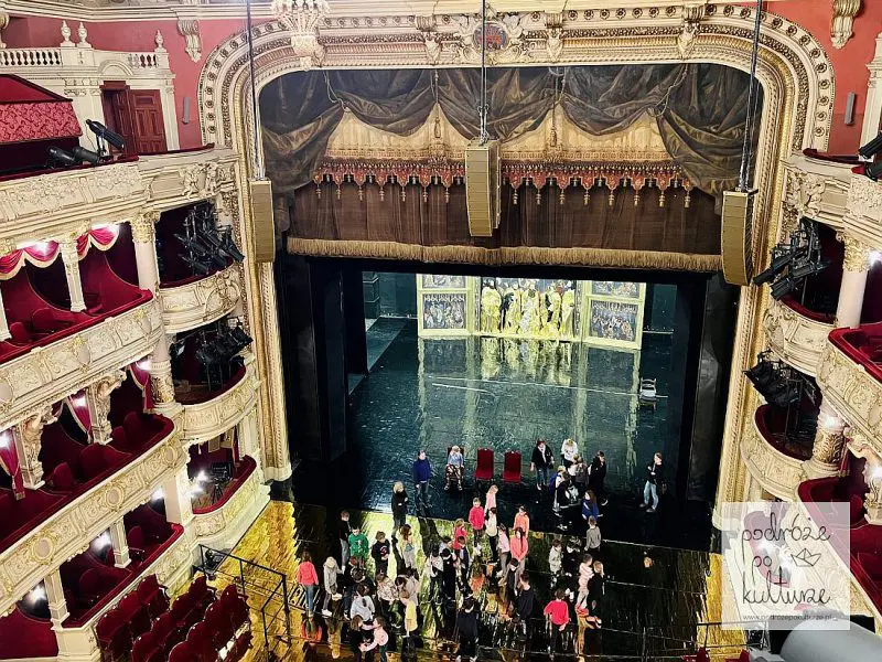 Scena Teatru Słowackiego w Krakowie