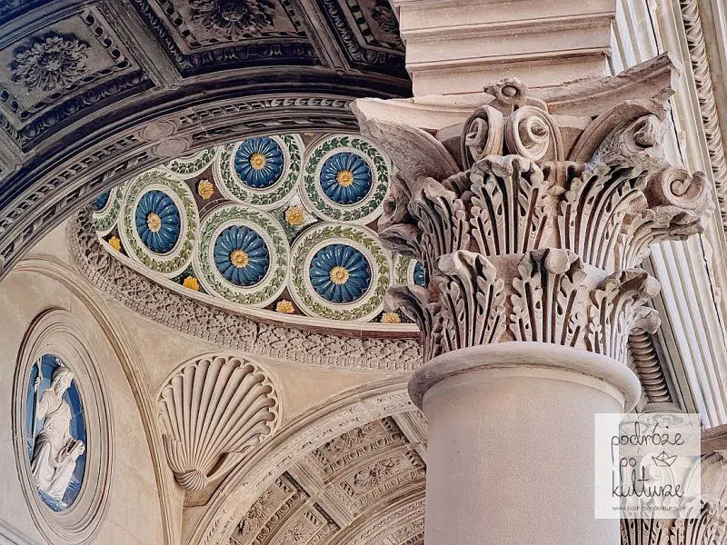 Florencja kościół Santa Croce - Kaplica Pazzich