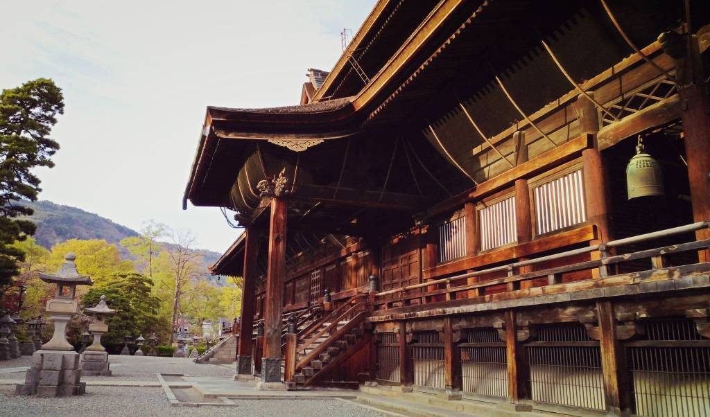 Zenkoji Zenko-ji Zenko ji świątynia buddyjska Nagano