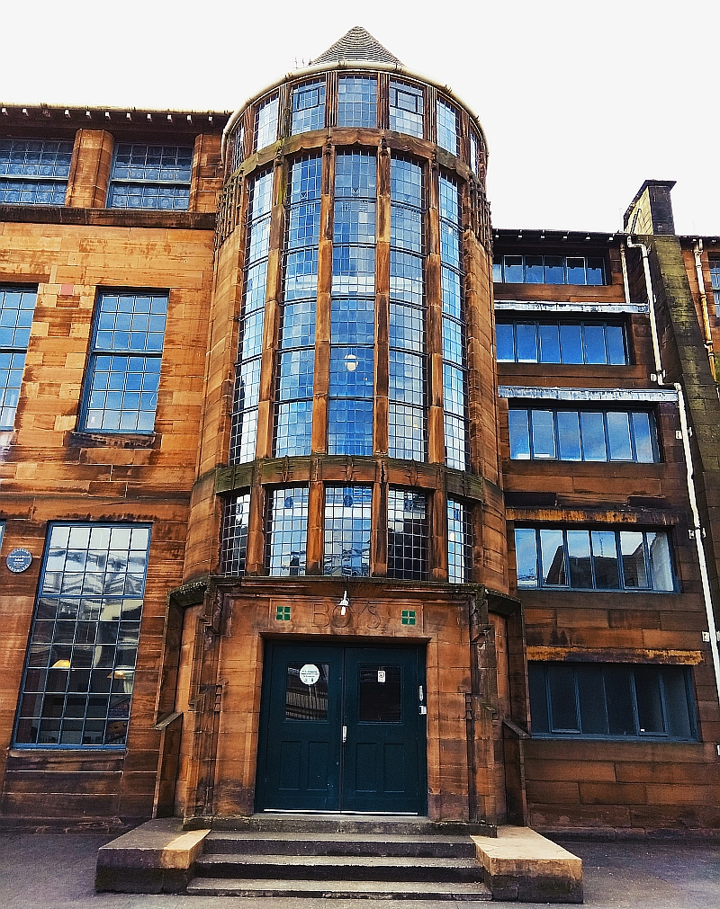 Charles Rennie Mackintosh w Glasgow. Szkocka secesja. Zwiedzanie Glasgow.