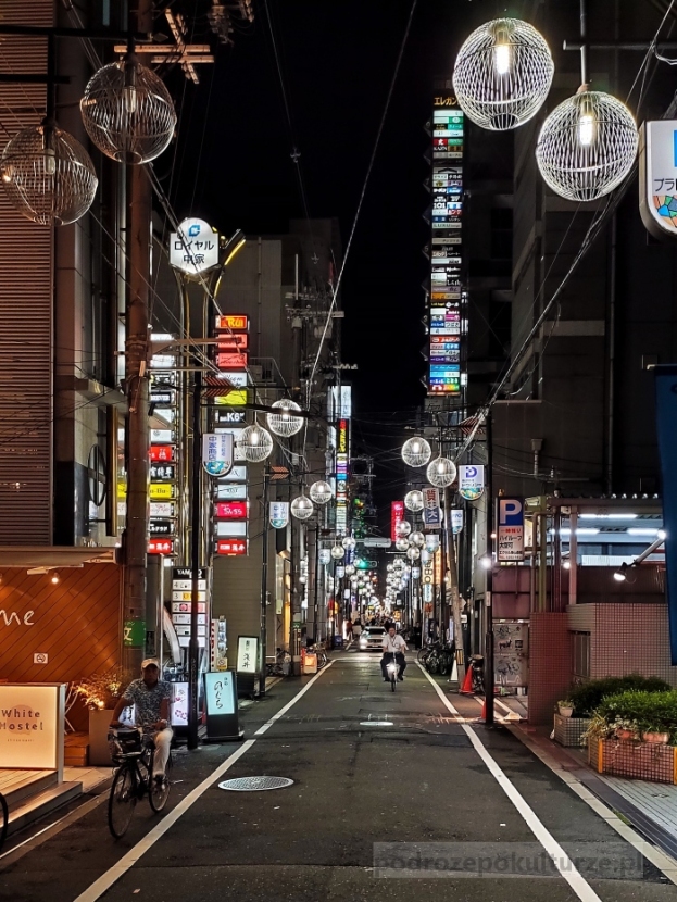 Osaka w nocy