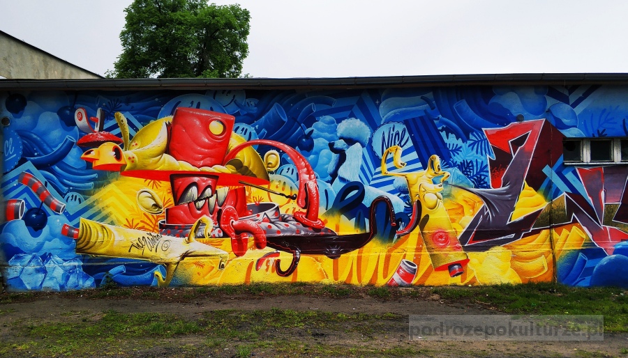 street art w Wolsztynie. Murale, graffiti Wolsztyn, wielkopolska