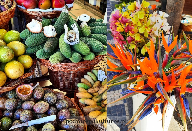 Mercado dos Lavradores Funchal owoce