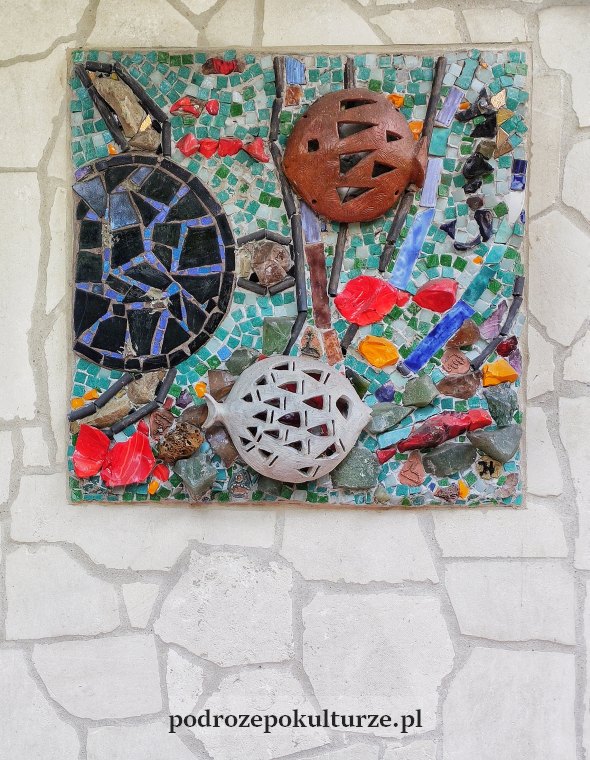 Mozaika - dekoracja fasady Ekosamotni