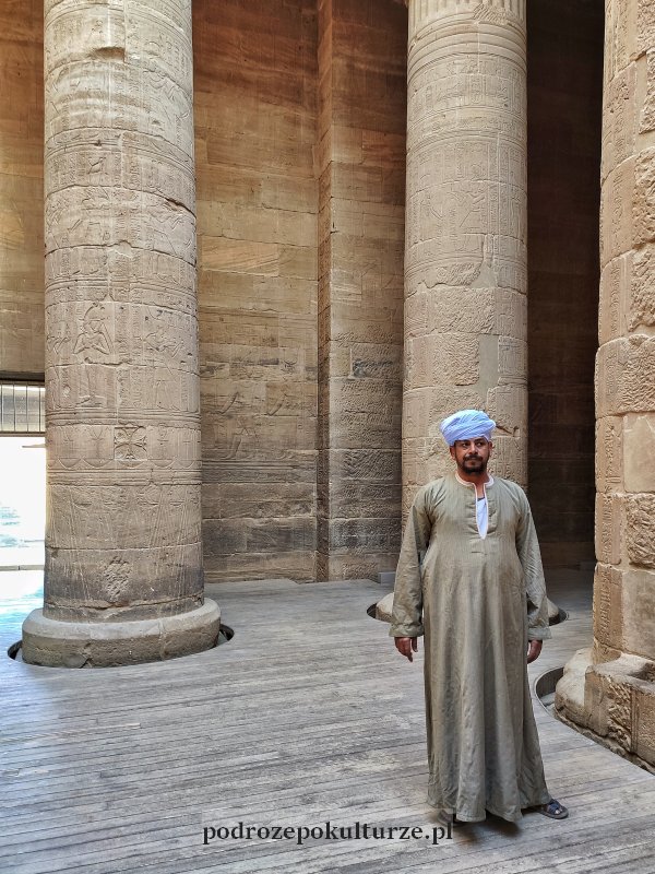 Egipt: świątynia Izydy w Asuanie