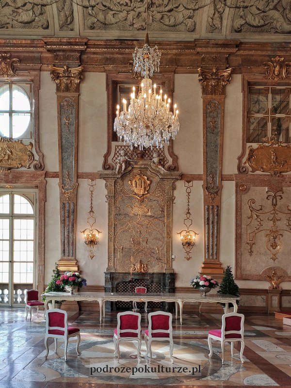 Sala Marmurowa w pałacu Mirabell w Salzburgu