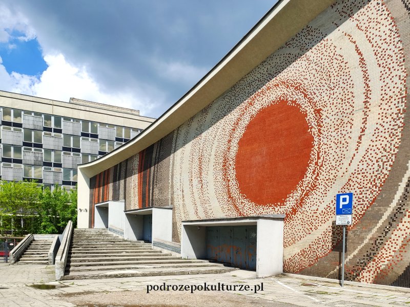 Mozaika na tyle kina Kijów w Krakowie