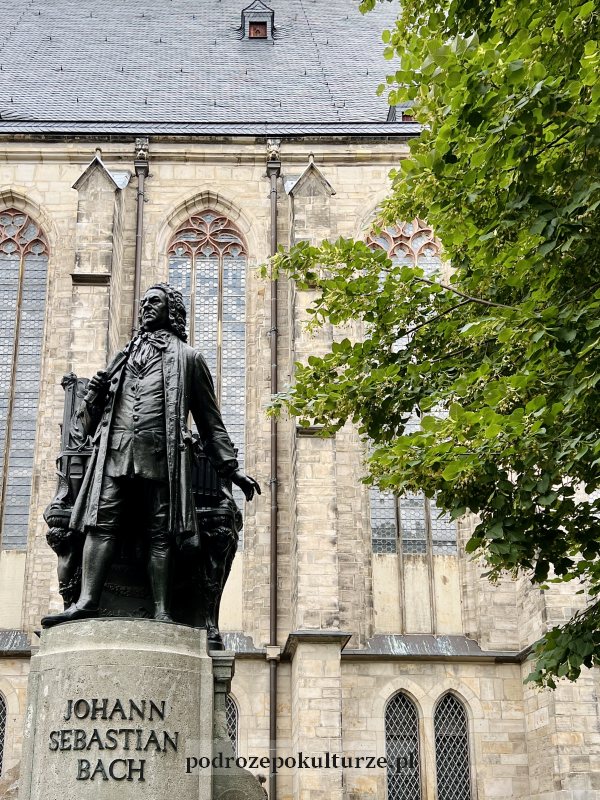 Pomnik Johann Sebastian Bach w Lipsku