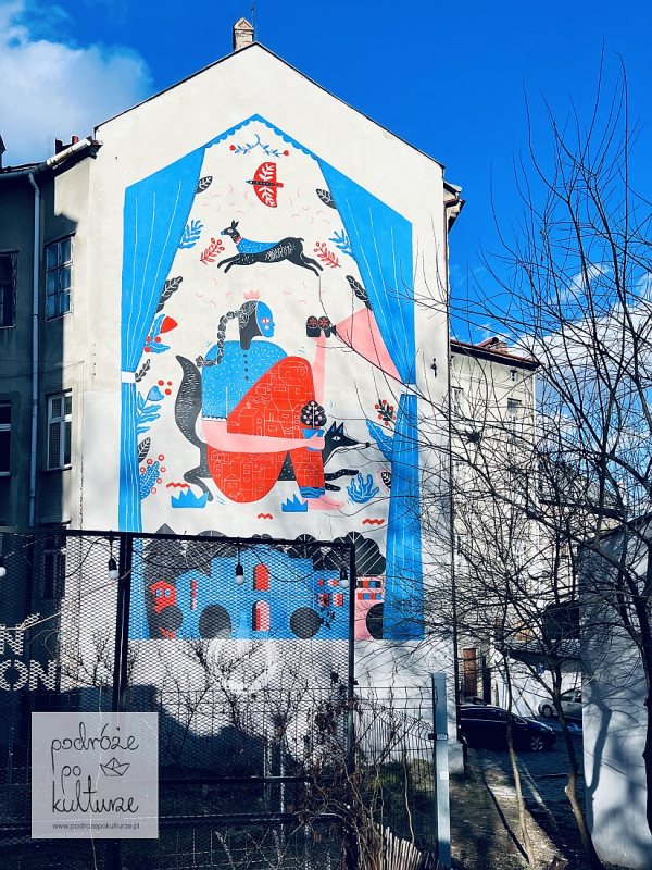 Mural Miasto Natura Alicji Jakimów - street art Bielsko Biała