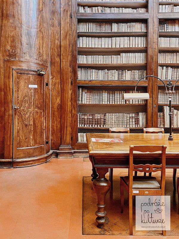 Biblioteka Marucelliana. Florencja nietypowe miejsca