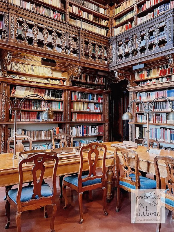 Biblioteka Marucelliana. Florencja nietypowe miejsca