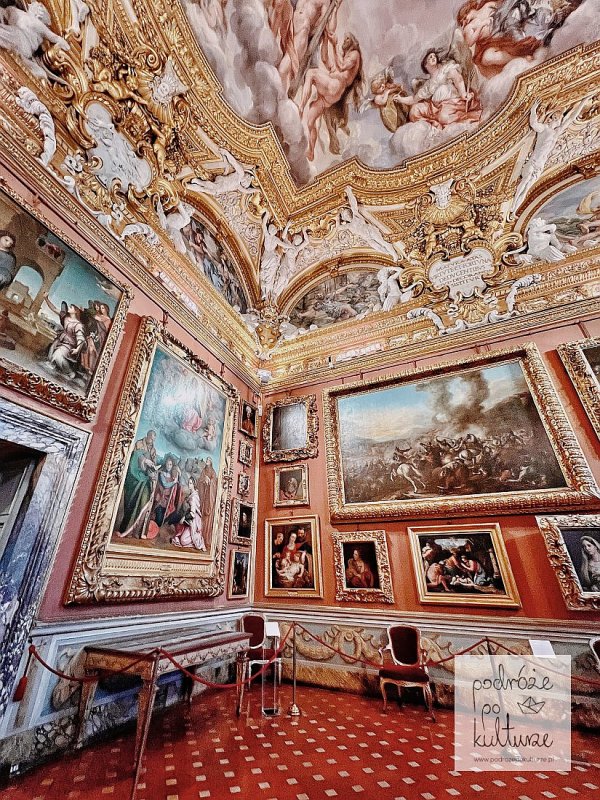 Muzea we Florencji. Wnętrza Palazzo Pitti