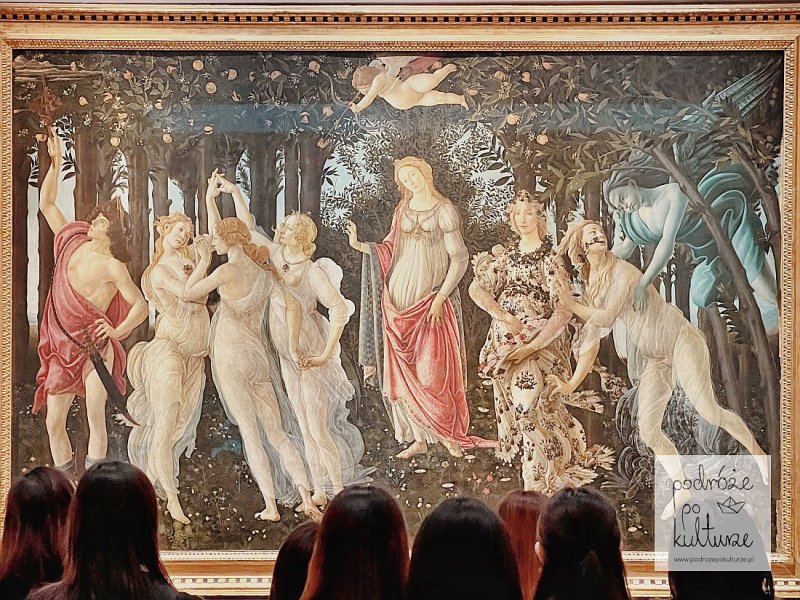 Wiosna Sandro Botticelli. Galeria Uffizi we Florencji